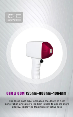 808nm/808+755+1064nm 다이오드 레이저 모발 제거는 분야 인스톨 서비스로 기계화합니다